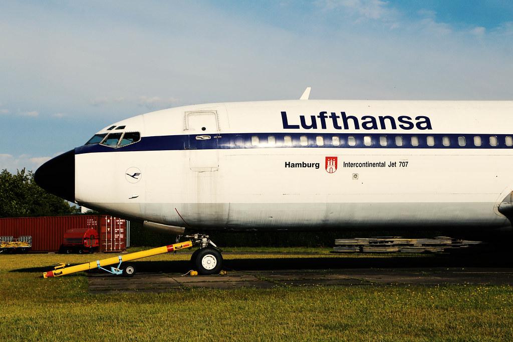 Hamburg Airport: Lufthansa (LH / DLH) | Boeing 707-430 B704 | D-ABOB | MSN 17718