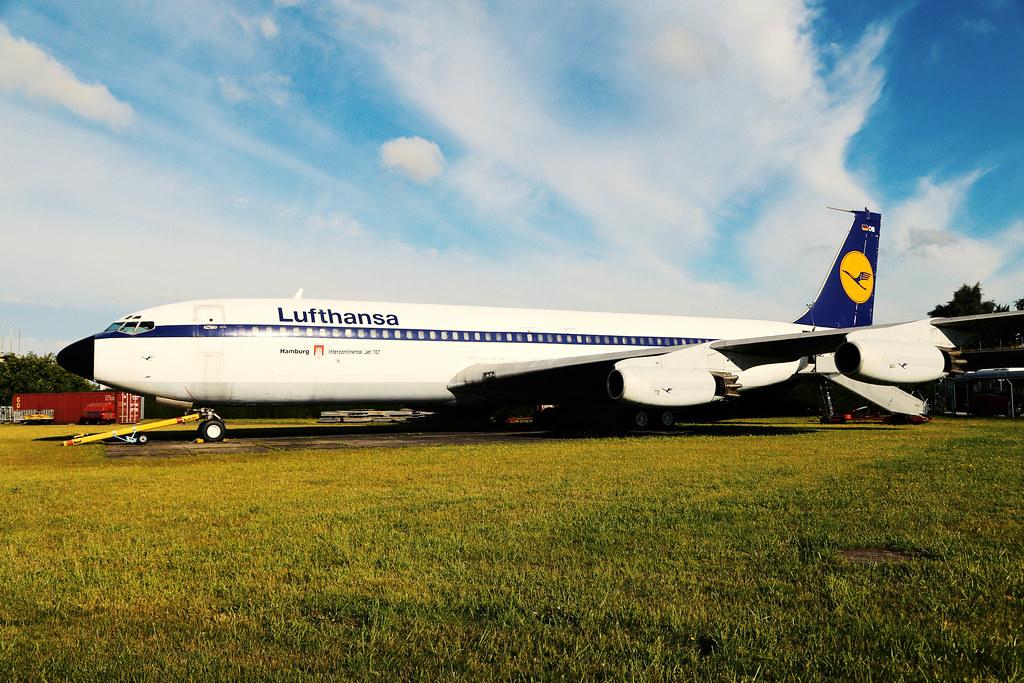 Hamburg Airport: Lufthansa (LH / DLH) | Boeing 707-430 B704 | D-ABOB | MSN 17718