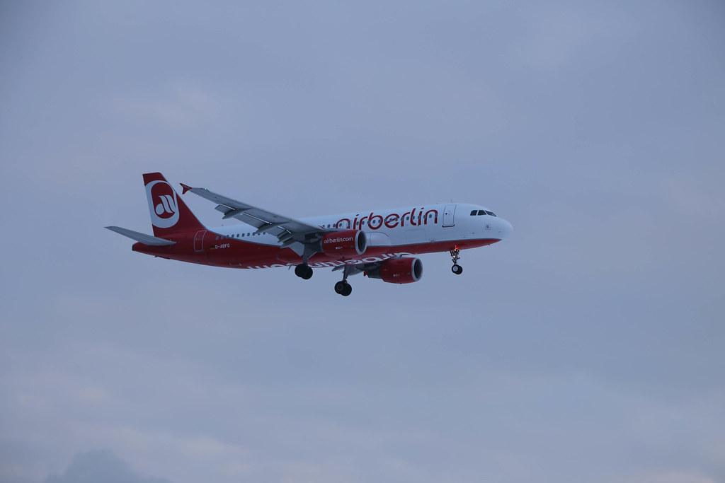 Anflug Berlin Tegel