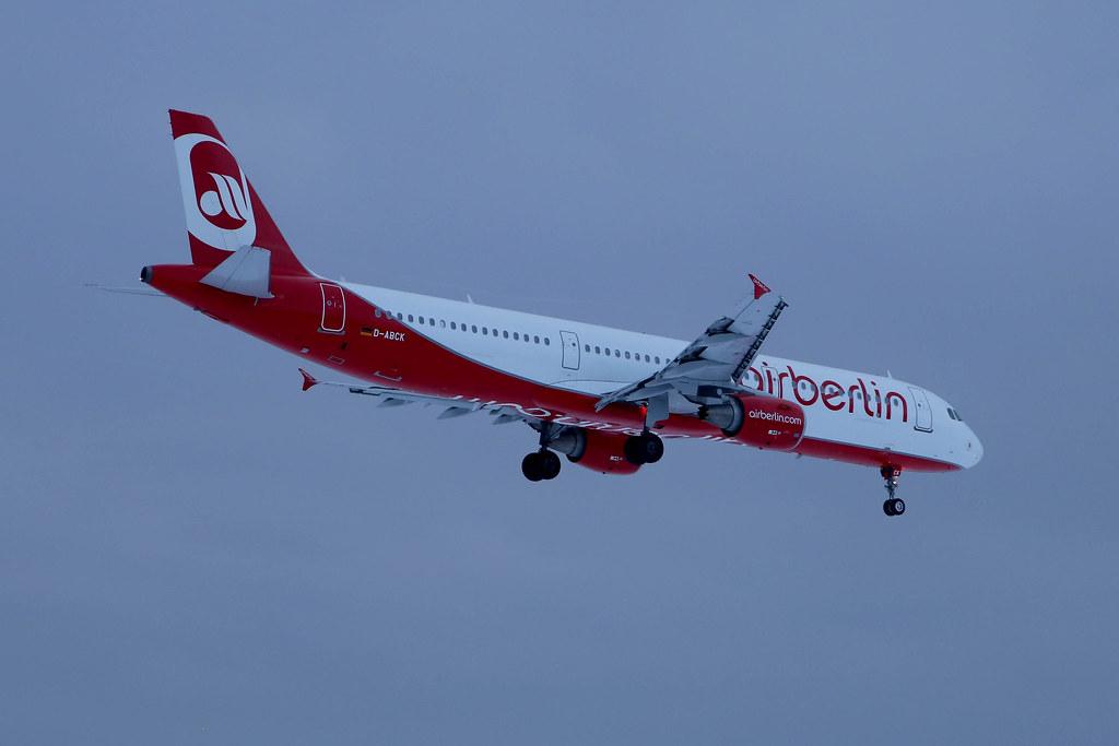 Anflug Berlin Tegel