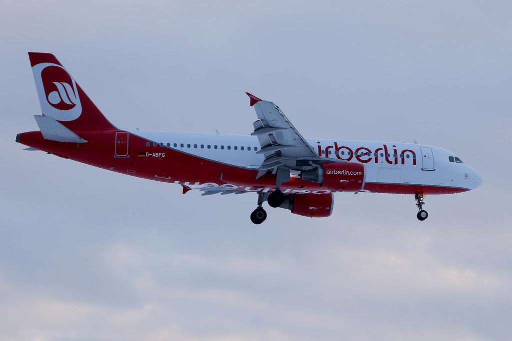 Anflug Berlin Tegel