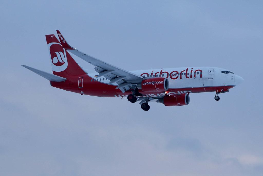 Anflug Berlin Tegel