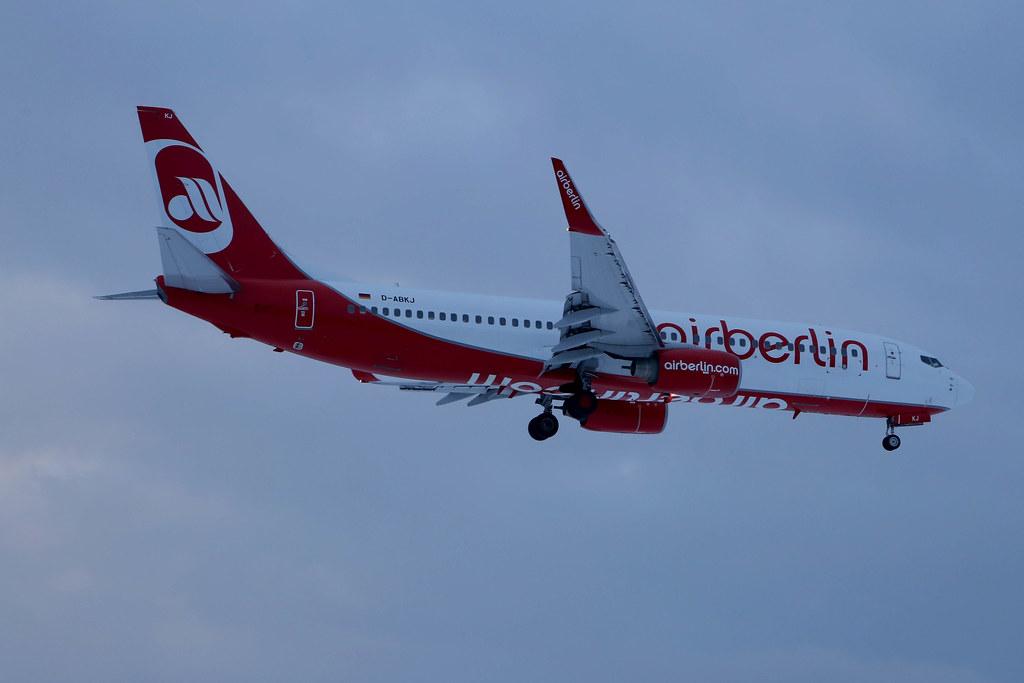 Anflug Berlin Tegel