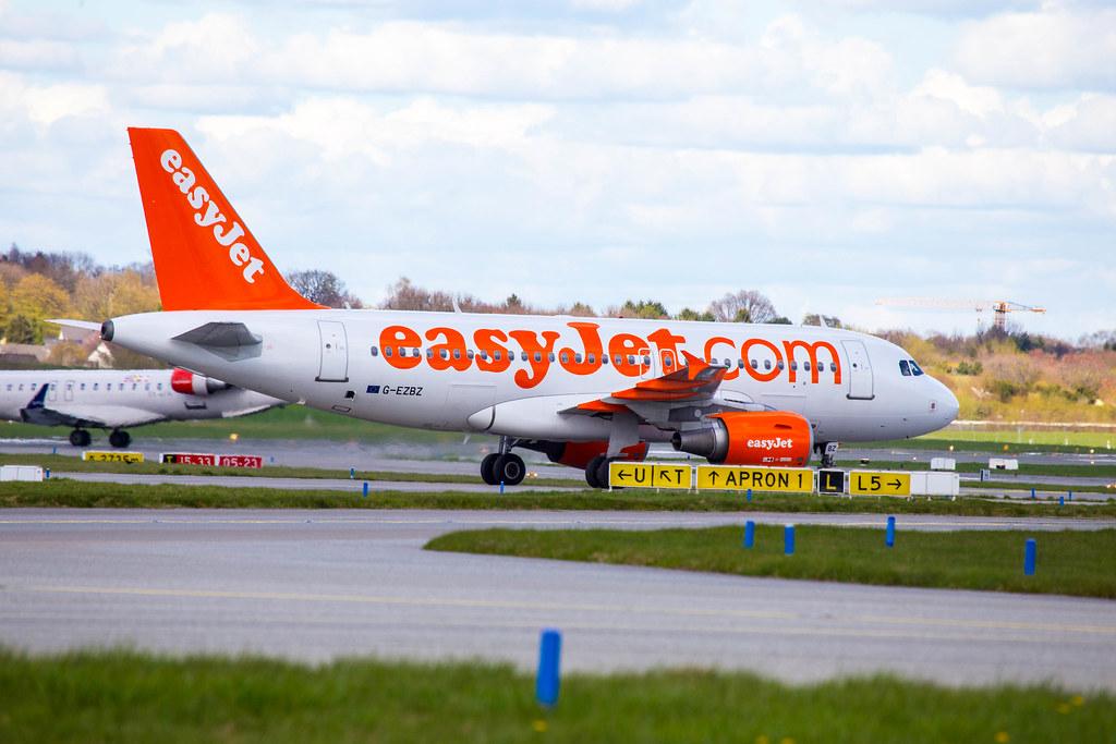 2. Vorfeldrundfahrt: Easyjet