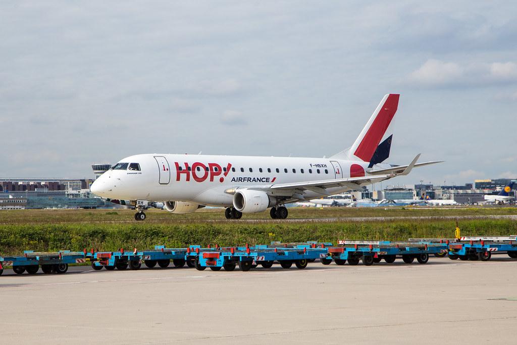 Frankfurt Airport: Air France (AF / AFR) | Operator: Air France Hop |  Embraer E170STD E170 | F-HBXH | MSN 17000307