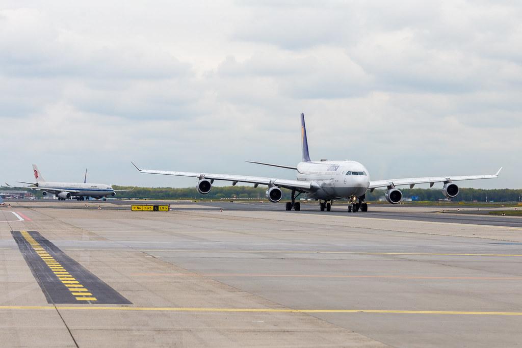 Frankfurt Airport: Lufthansa (LH / DLH) |  Airbus A340-313 A343 | D-AIGZ | MSN 0347
