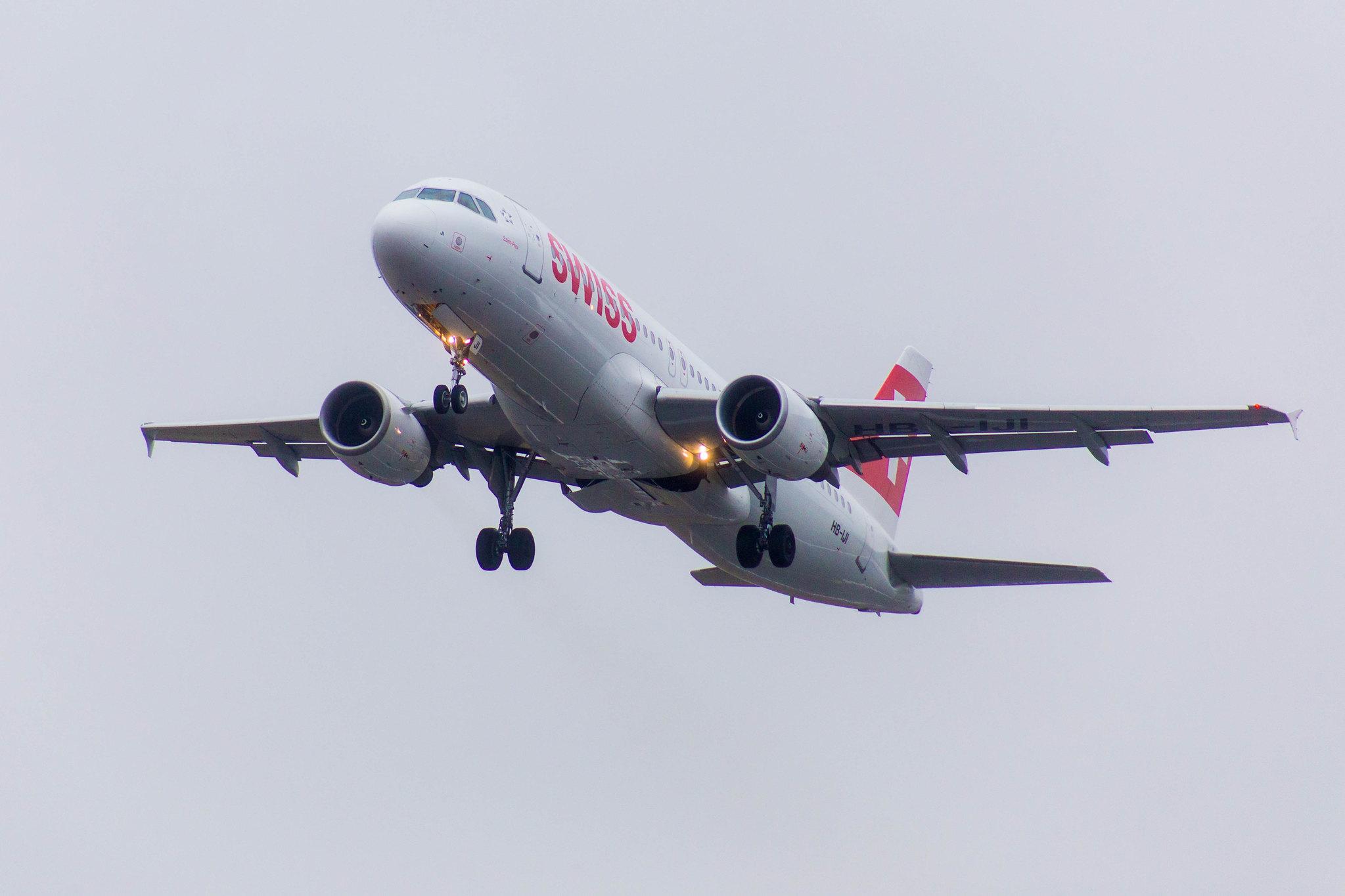 Hamburg Airport: Swiss (LX / SWR) |  Airbus A320-214 A320 | HB-IJI | MSN 0577