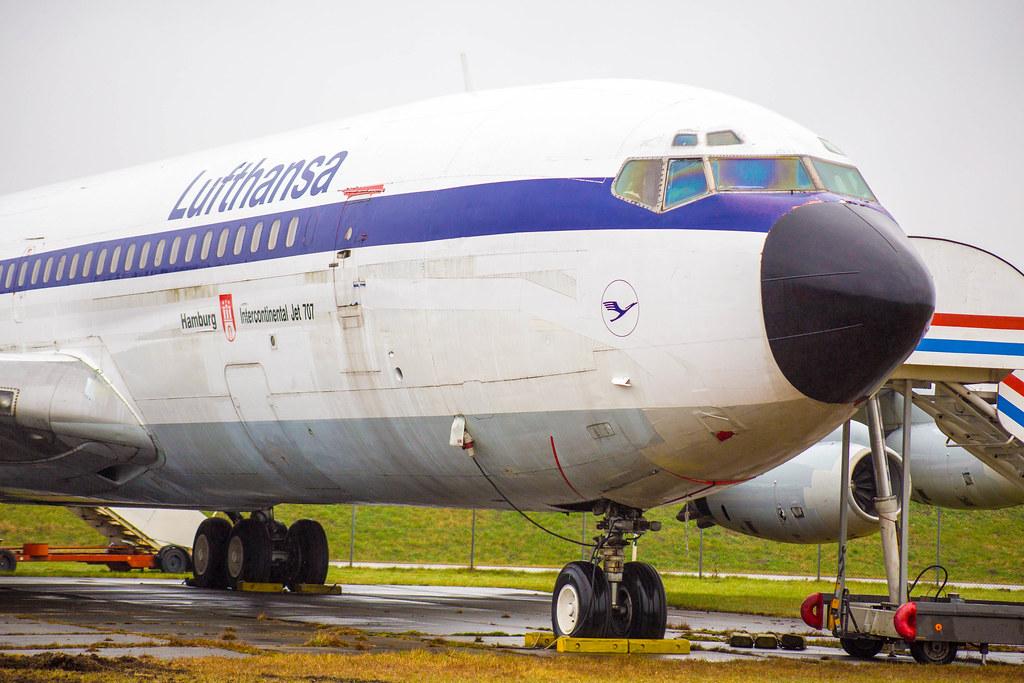 Hamburg Airport: Lufthansa (LH / DLH) | Boeing 707-430 B704 | D-ABOB | MSN 17718