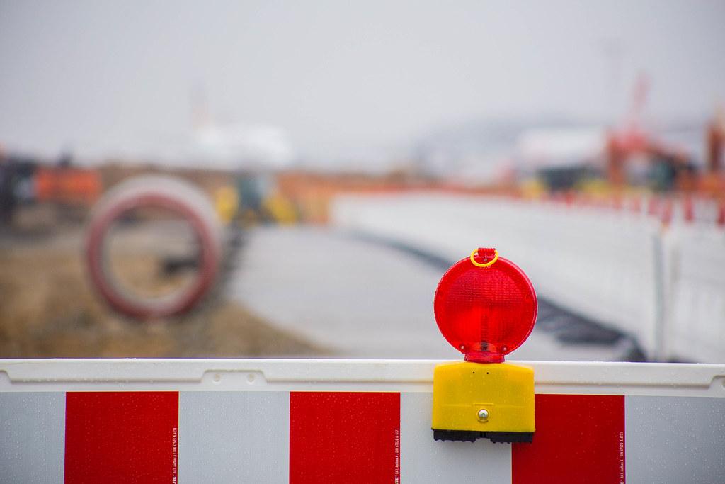1. Vorfeldrundfahrt 2016: Baustelle