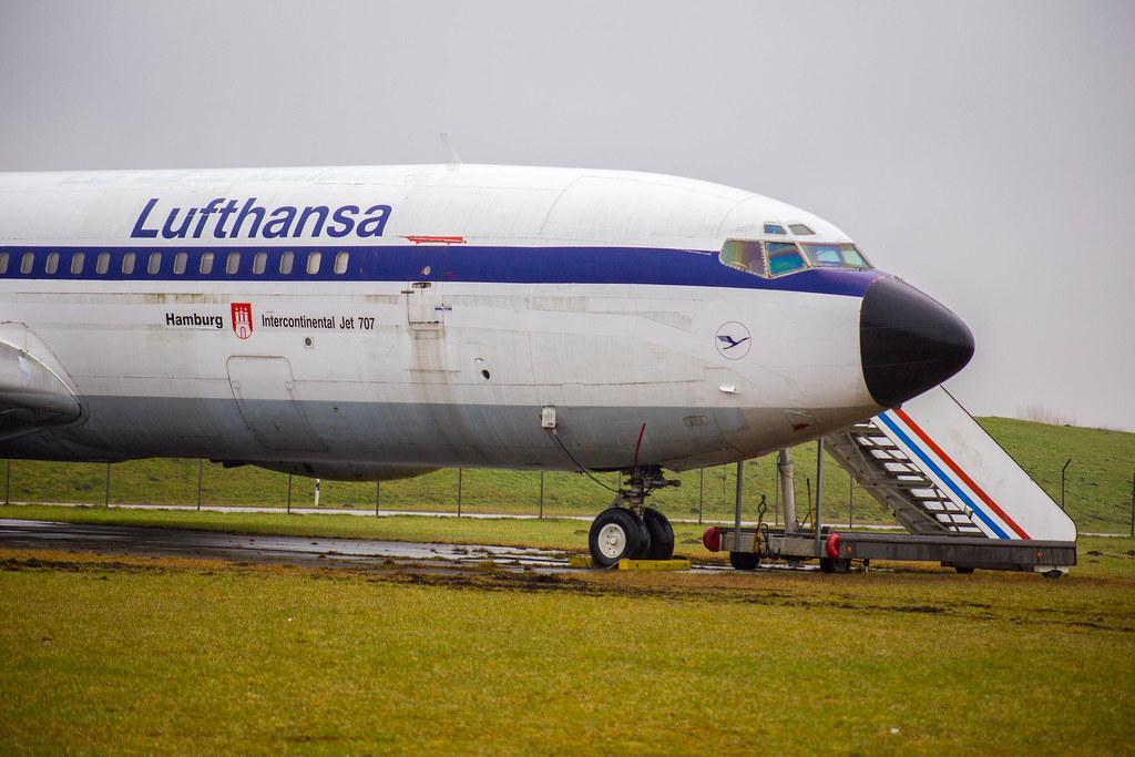 Hamburg Airport: Lufthansa (LH / DLH) | Boeing 707-430 B704 | D-ABOB | MSN 17718