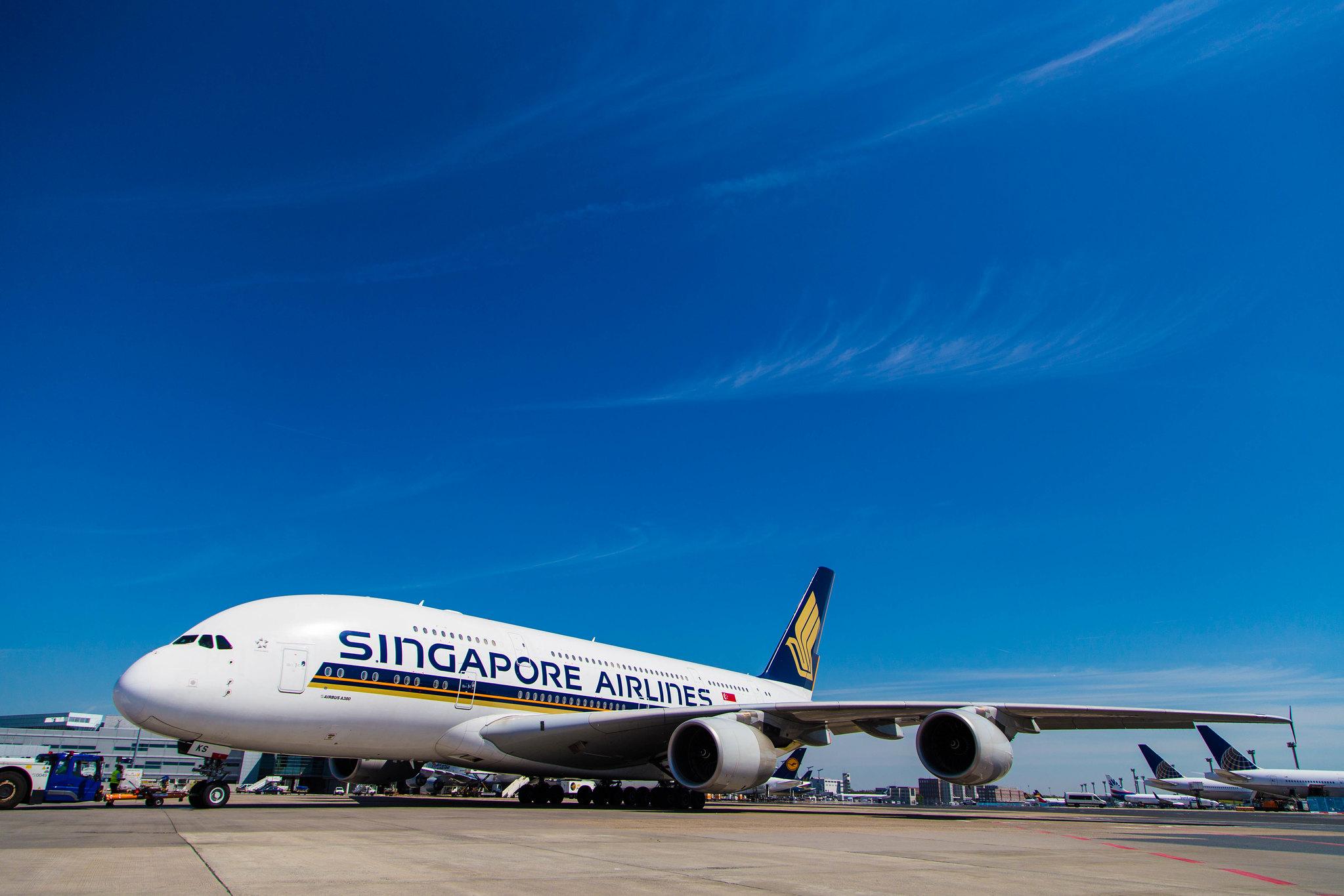 Frankfurt Airport: Singapore Airlines (SQ / SIA) |  Airbus A380-841 A388 | 9V-SKS | MSN 085