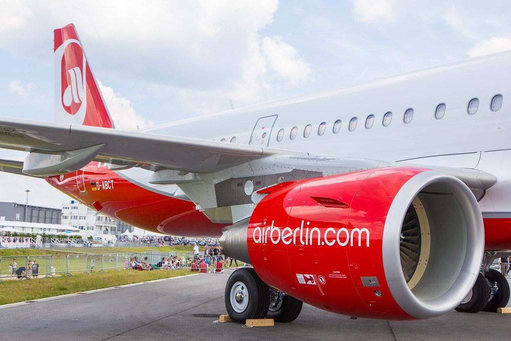 ILA 2016: Airberlin Airbus A321-200 D-ABCT