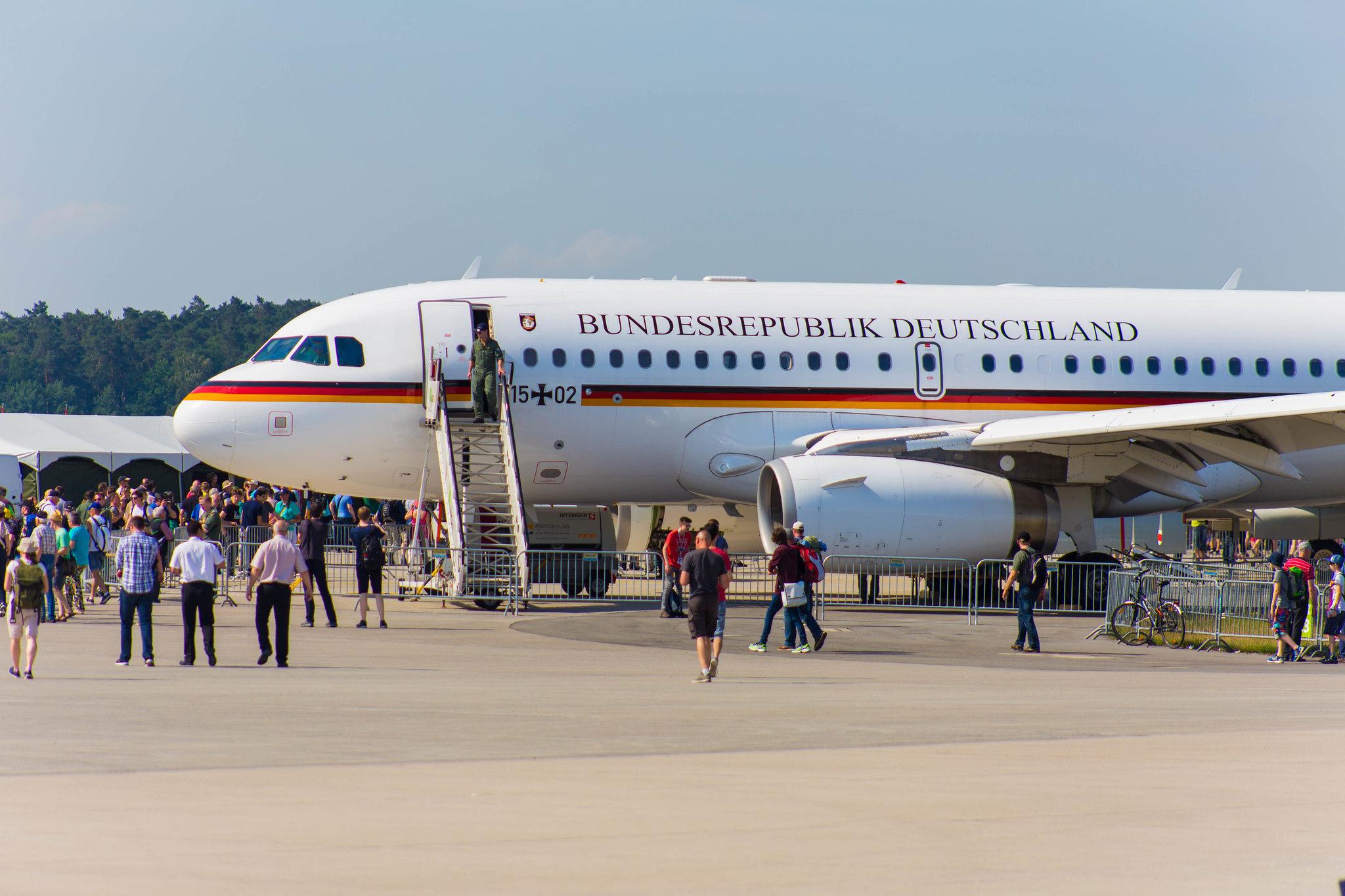 ILA:  German Air Force (/ GAF) | Airbus A319-133(CJ) A319 | 15+02 | MSN 4060