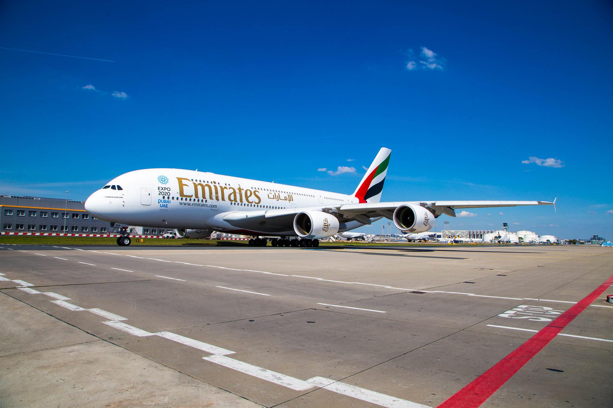 Frankfurt Airport: Emirates (EK / UAE) |  Airbus A380-861 A388 | A6-EDP | MSN 077