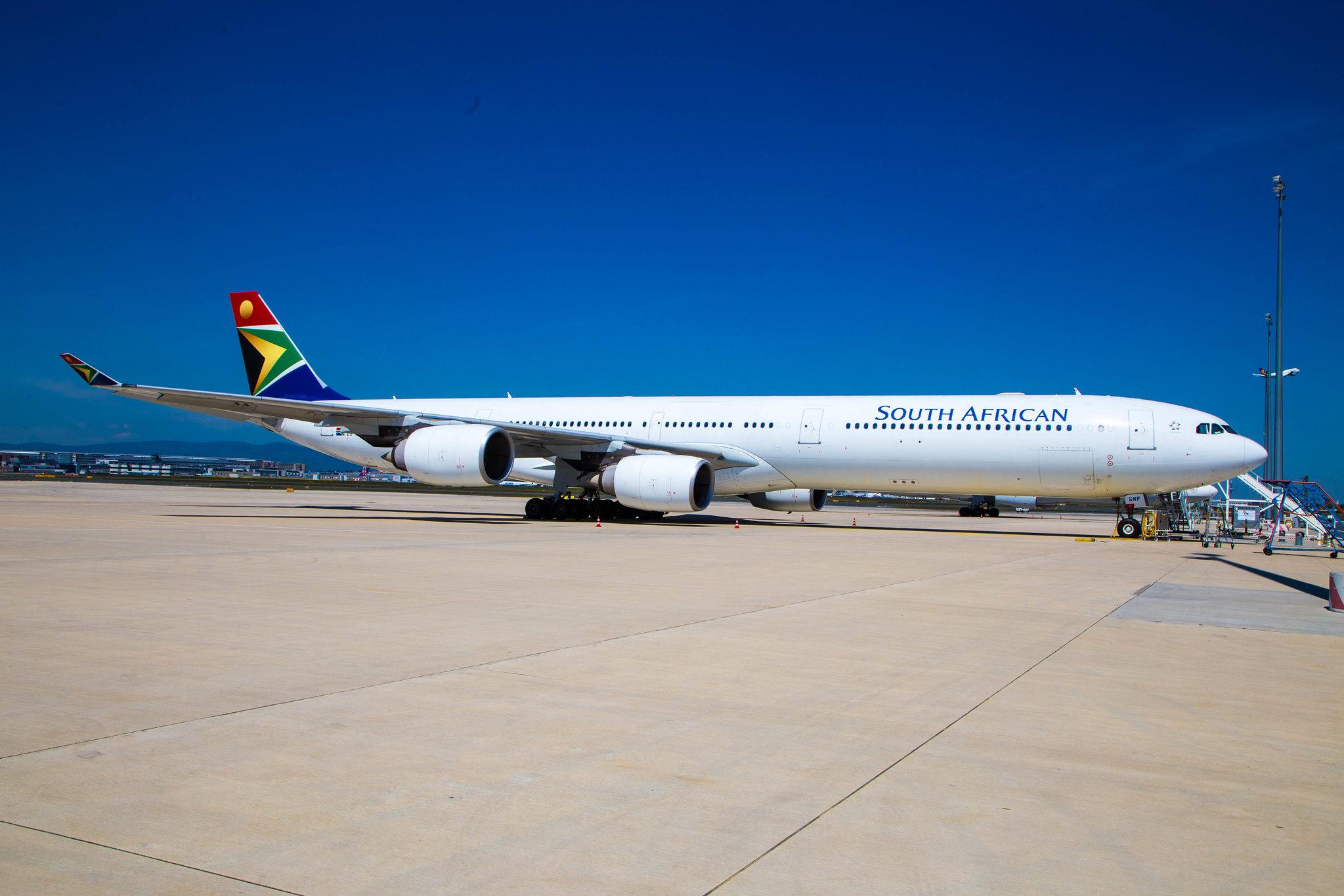 Frankfurt Airport: South African Airways (SA / SAA) |  Airbus A340-642 A346 | ZS-SNF | MSN 0547