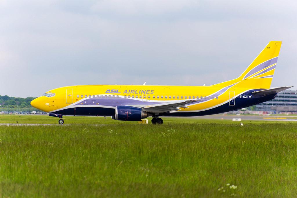 Hamburg Airport: ASL Airlines France |  Boeing 737-3B3(QC) B733 | F-GZTM | MSN 24387