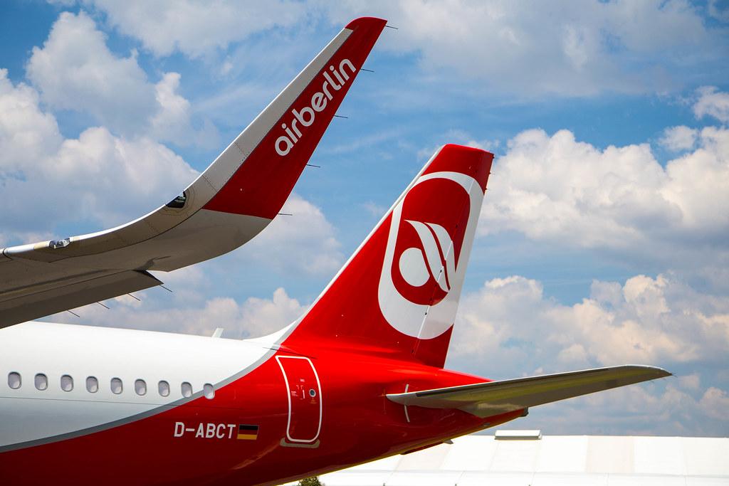 ILA 2016: Airberlin Airbus A321-200 D-ABCT