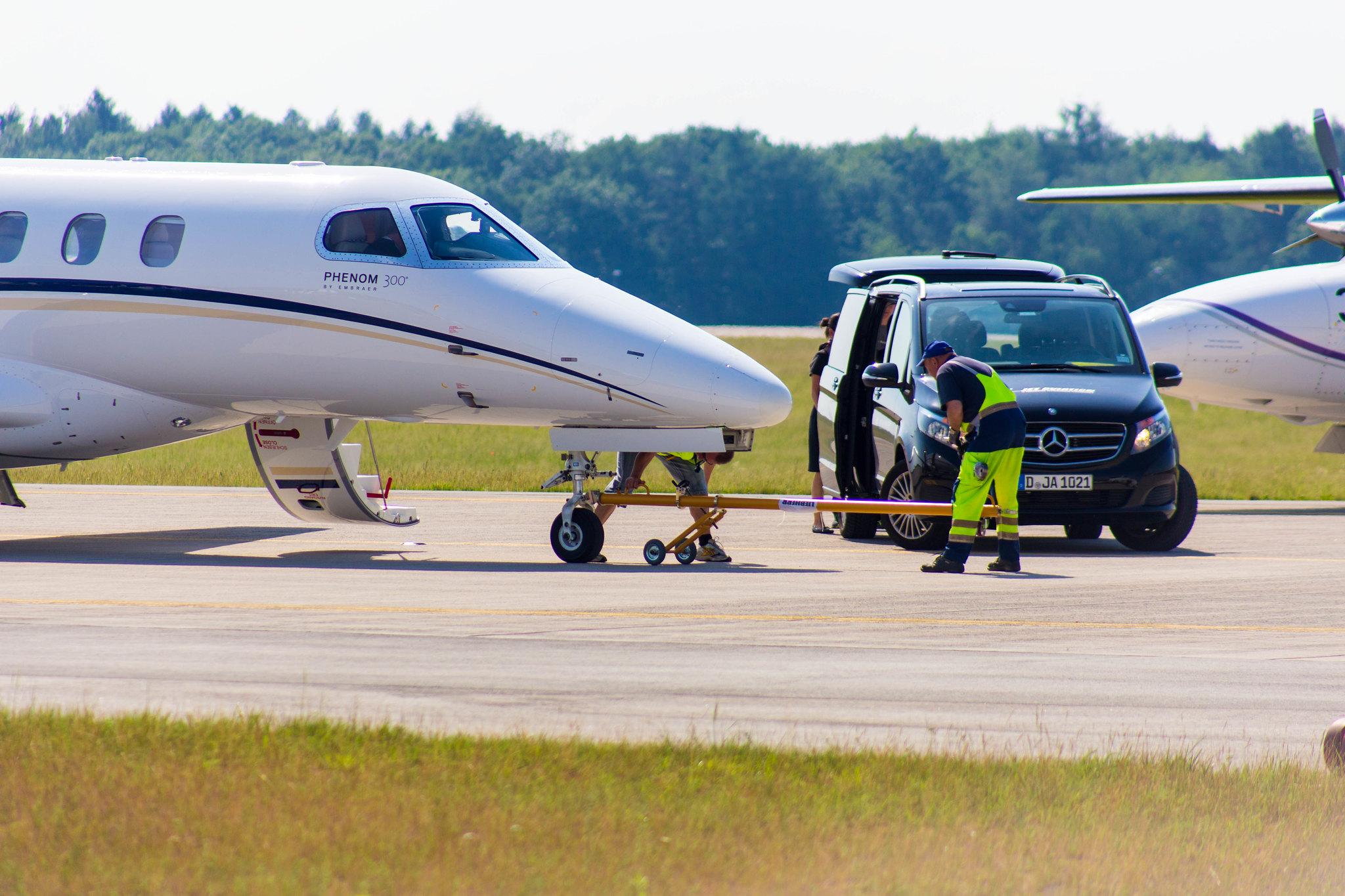 ILA: Liebherr |  Embraer Phenom 300 E55P | D-CLAM | MSN 50500108