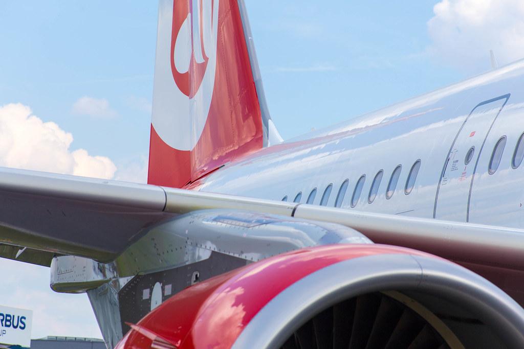 ILA 2016: Airberlin Airbus A321-200 D-ABCT