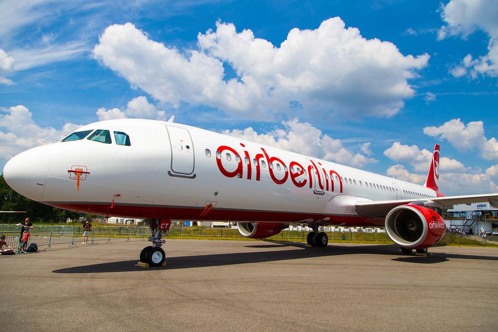 ILA 2016: Airberlin Airbus A321-200 D-ABCT