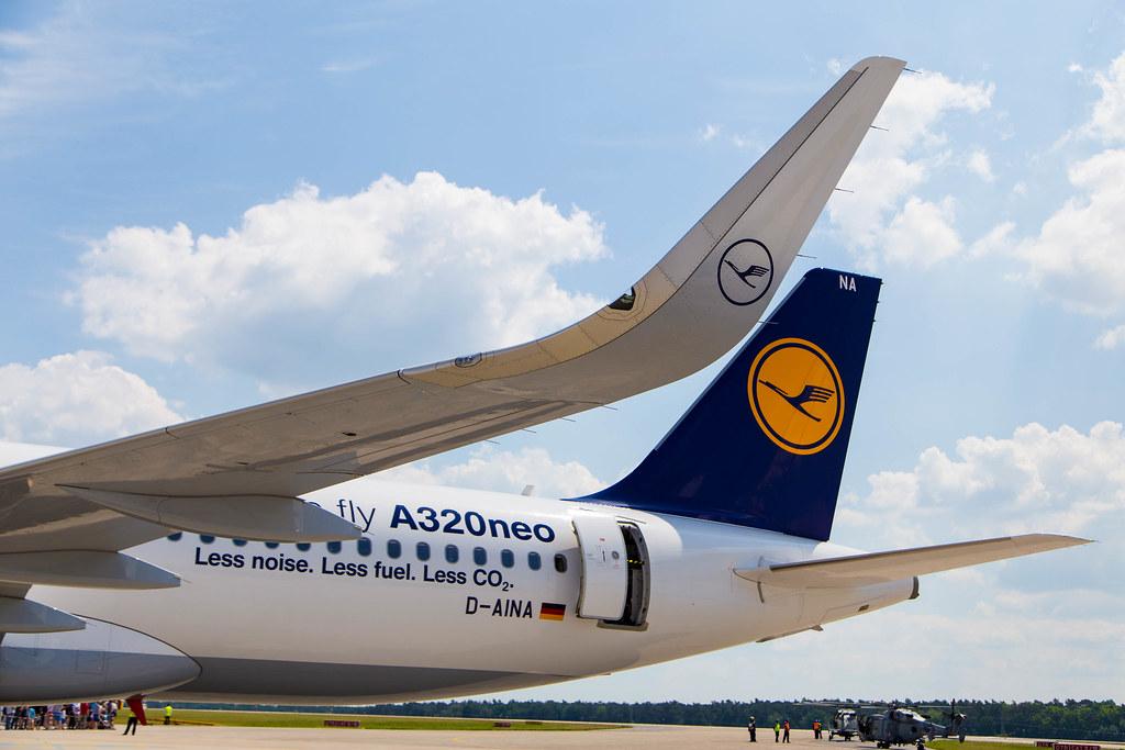 ILA: Lufthansa (LH / DLH) Livery: First to fly A320neo Livery |  Airbus A320-271N A20N | D-AINA | MSN 6801
