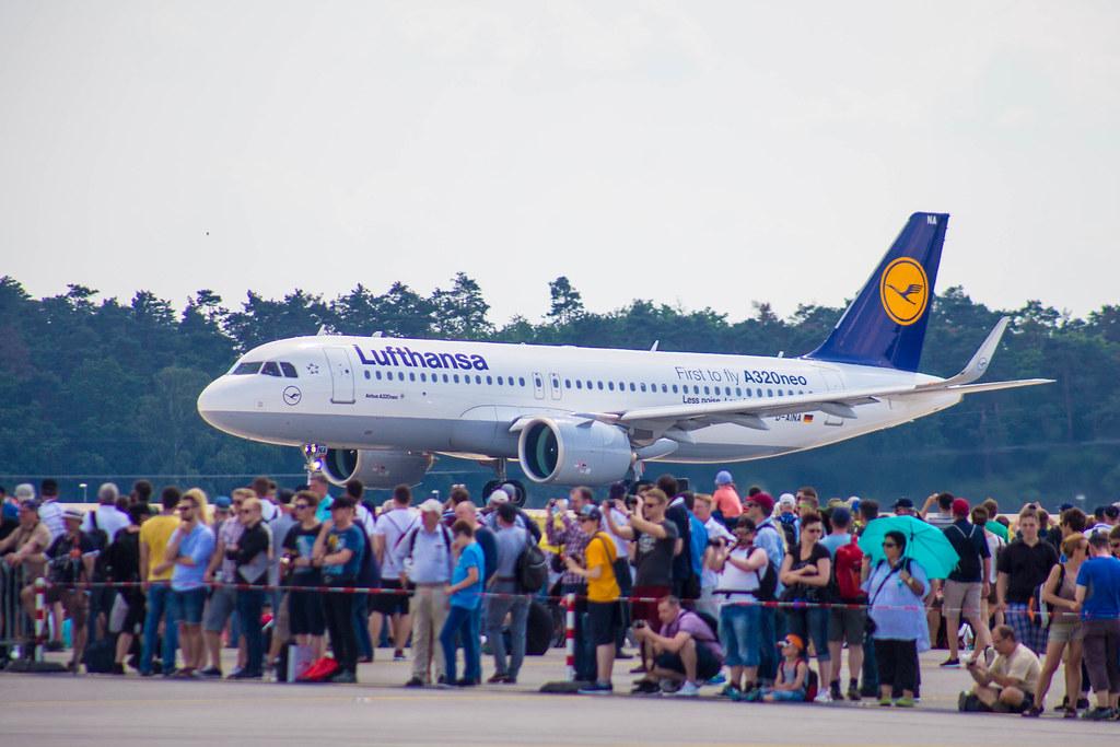 ILA: Lufthansa (LH / DLH) Livery: First to fly A320neo Livery |  Airbus A320-271N A20N | D-AINA | MSN 6801
