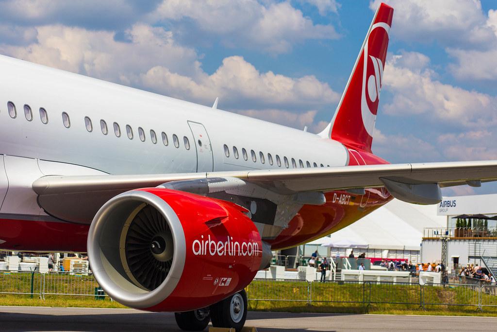 ILA 2016: Airberlin Airbus A321-200 D-ABCT