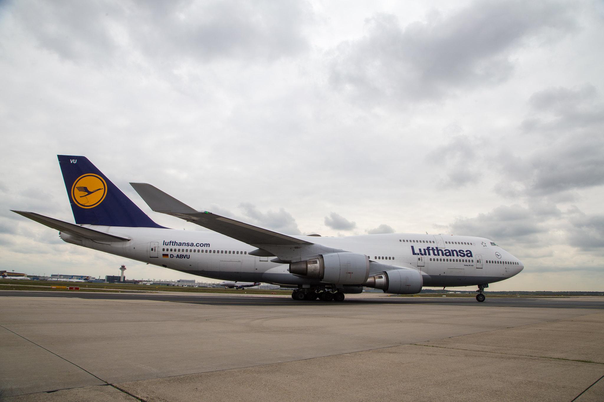 Frankfurt Airport: Lufthansa (LH / DLH) |  Boeing 747-430 B744 | D-ABVU | MSN 29492