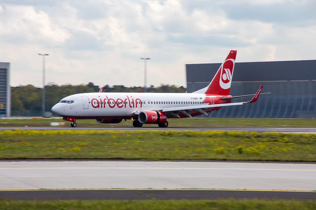 Frankfurt Airport: Frankfurt Airport: Airberlin (AB / BER) |  Boeing 737-86J B738 | D-ABMQ | MSN 37780