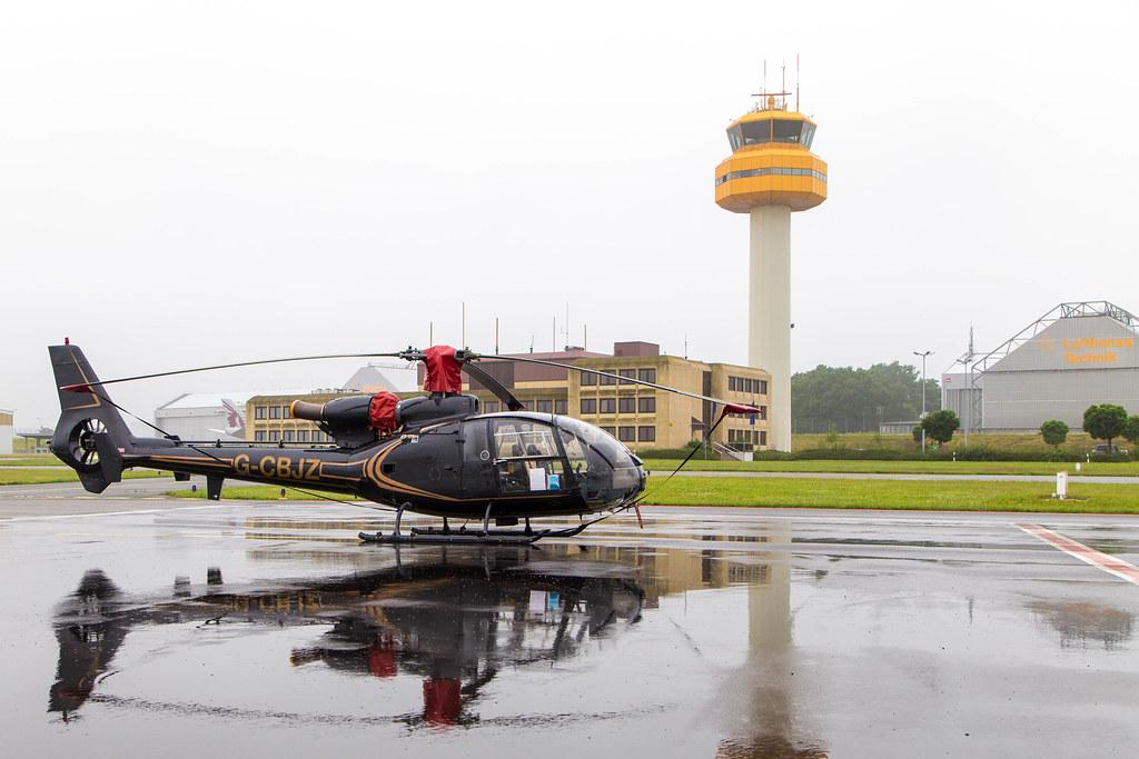 4. Vorfeldrundfahrt 2016: Hubschrauber G-CBJZ
