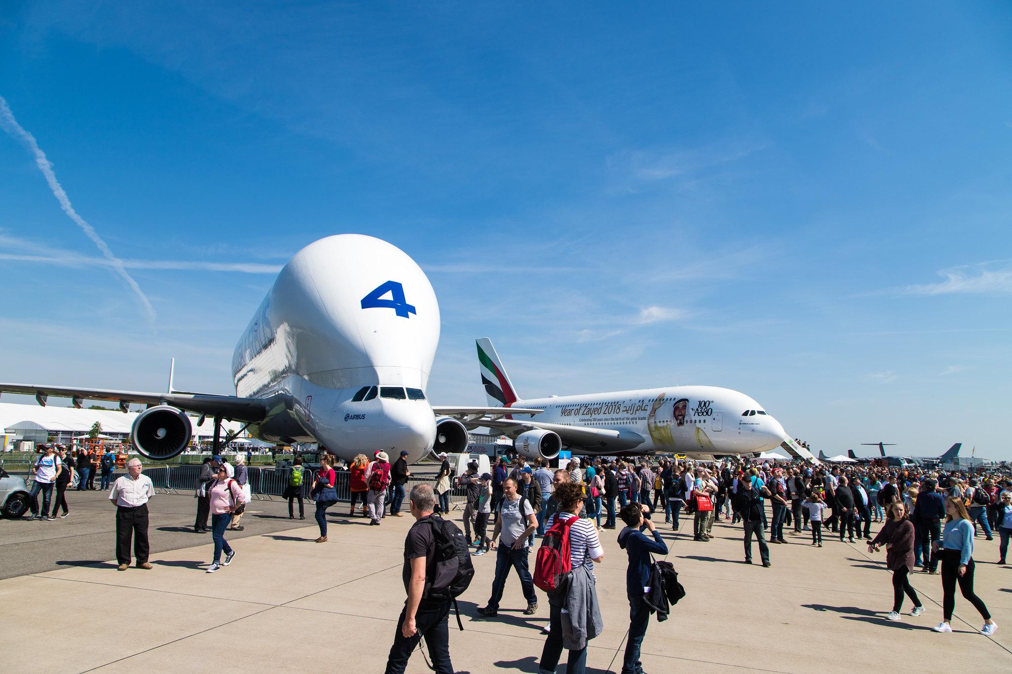 Berlin Air Show / ILA 2018: Airbus Transport International Airbus A300-608ST Beluga A3ST F-GSTD