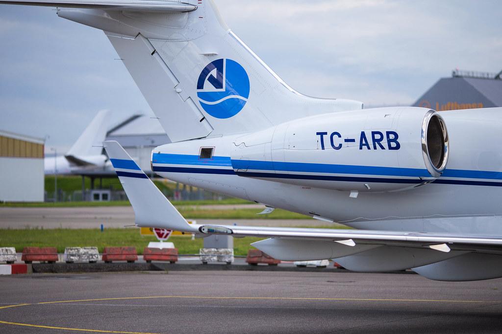 5. Vorfeldrundfahrt 2016: Bombardier Challenger 300 TC-ARB