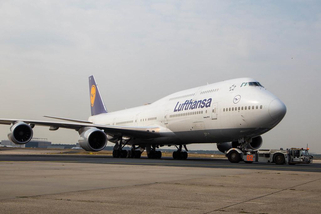 Spottertour am FRA: Lufthansa Boing 747