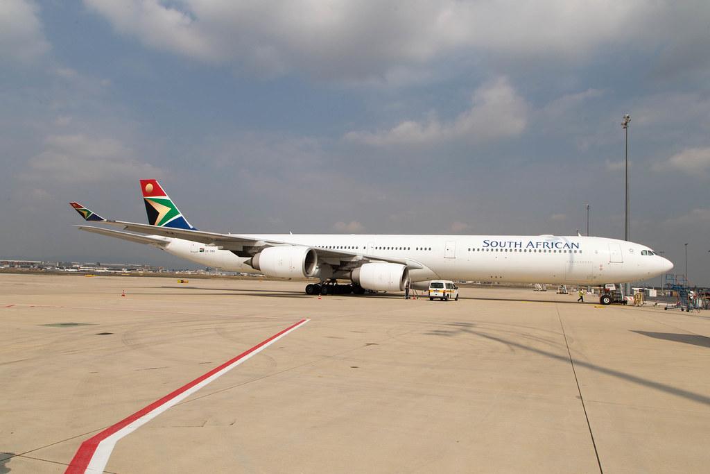 Frankfurt Airport: South African Airways (SA / SAA) |  Airbus A340-642 A346 | ZS-SNG | MSN 0557
