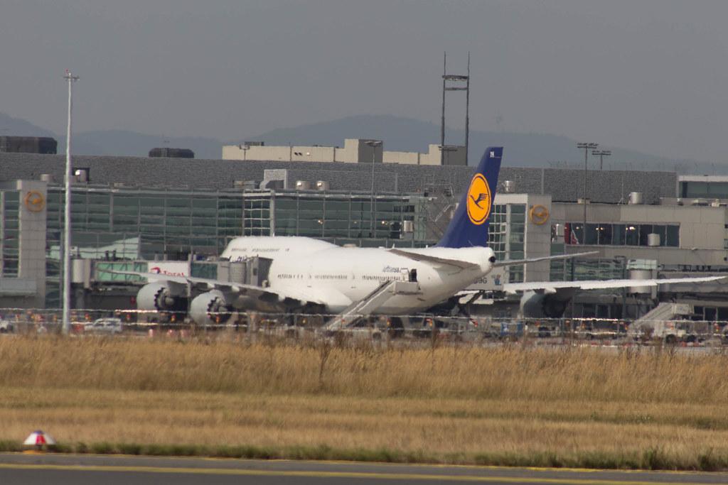 Spottertour am FRA: Lufthansa Boing 747