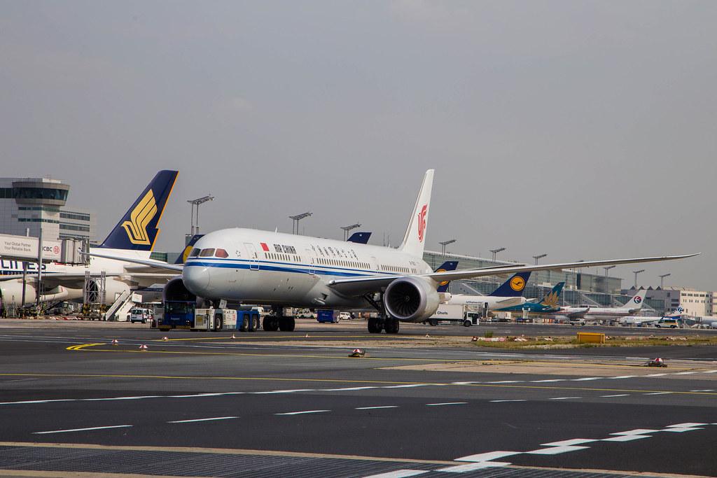 Frankfurt Airport: Air China (CA / CCA) |  Boeing 787-9 Dreamliner B789 | B-7800 | MSN 34308