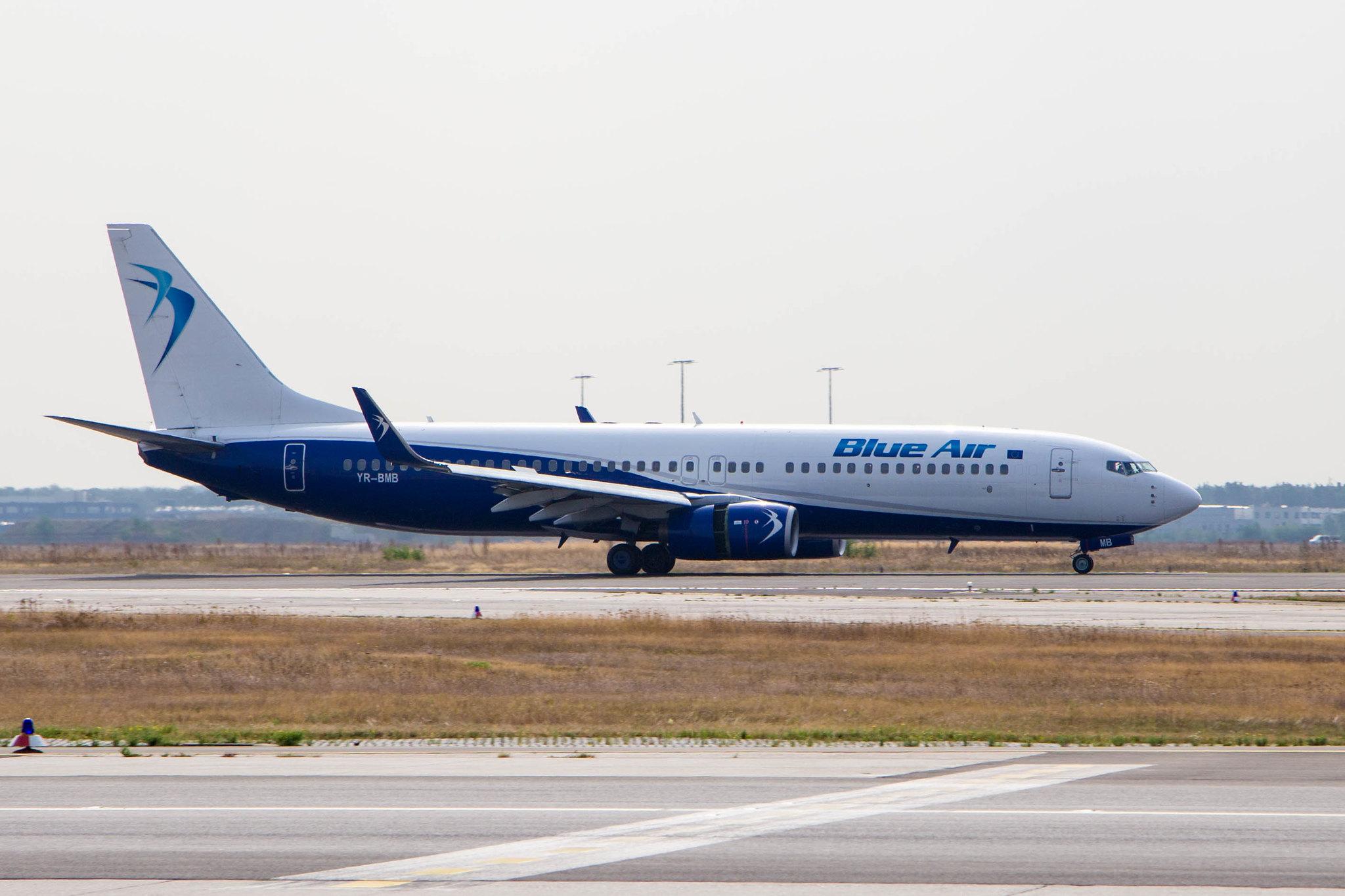 Frankfurt Airport: Blue Air (0B / BLA) |  Boeing 737-85R B738 | YR-BMB | MSN 29037
