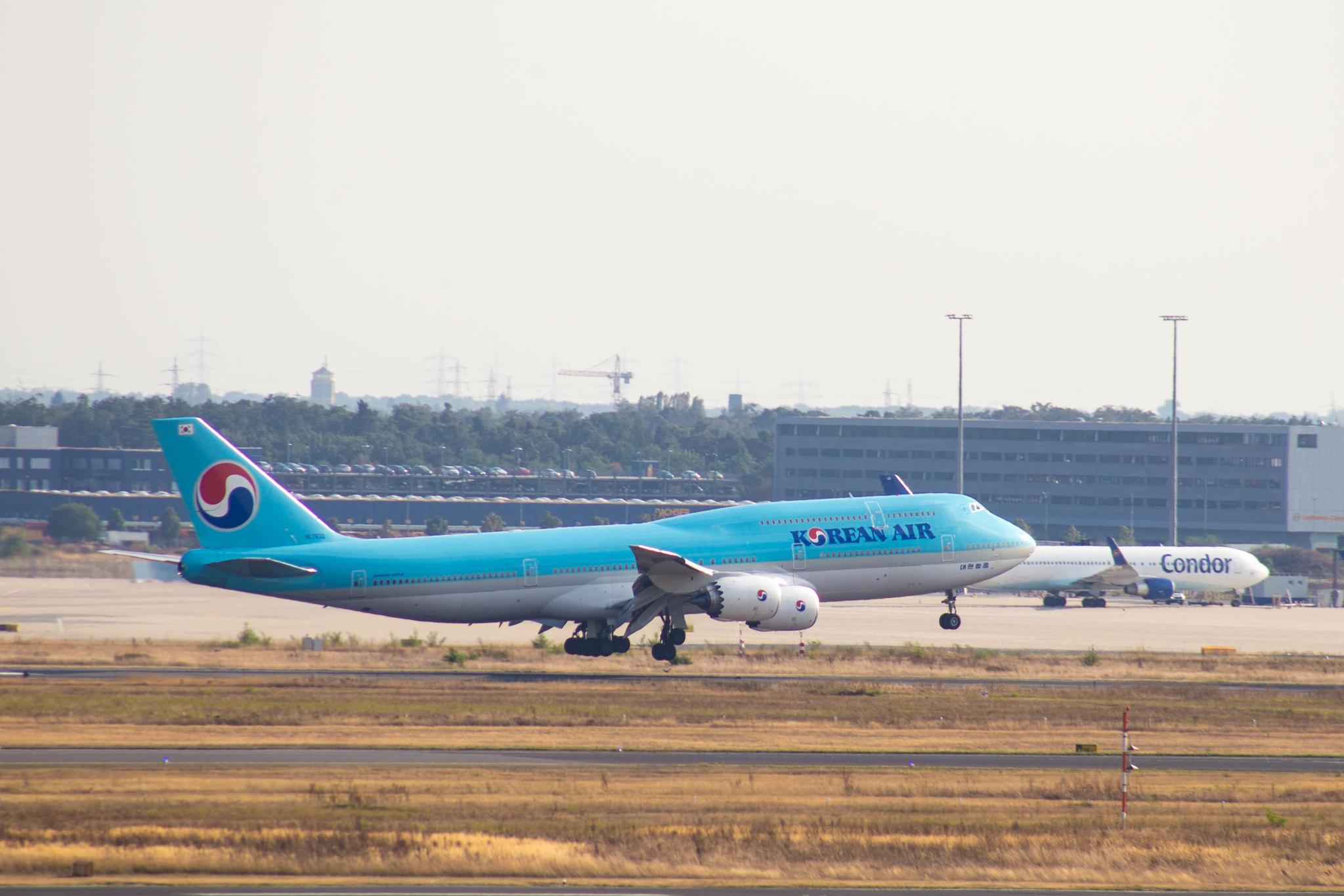 Frankfurt Airport: Korean Air (KE / KAL) |  Boeing 747-8B5 B748 | HL7632 | MSN 40907
