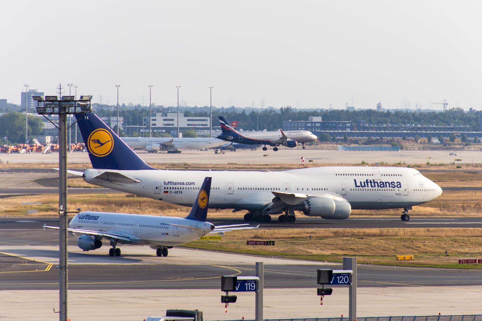 Frankfurt Airport: Lufthansa (LH / DLH) | Boeing 747-830 B748 | D-ABYA | MSN 37827