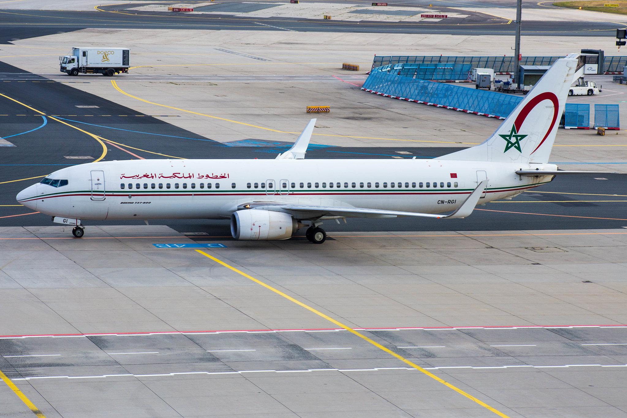 Frankfurt Airport: Royal Air Maroc (AT / RAM) |  Boeing 737-86N B738 | CN-RGI | MSN 36831