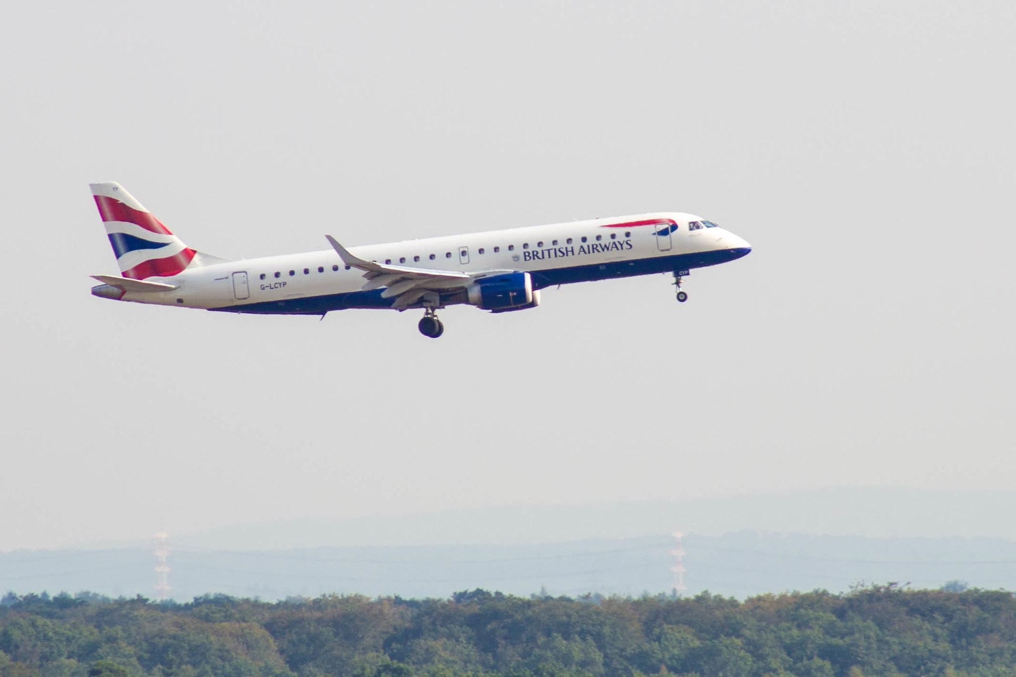 Frankfurt Airport: British Airways (BA / BAW) | Operator: BA CityFlyer |  Embraer E190SR E190 | G-LCYP | MSN 19000443