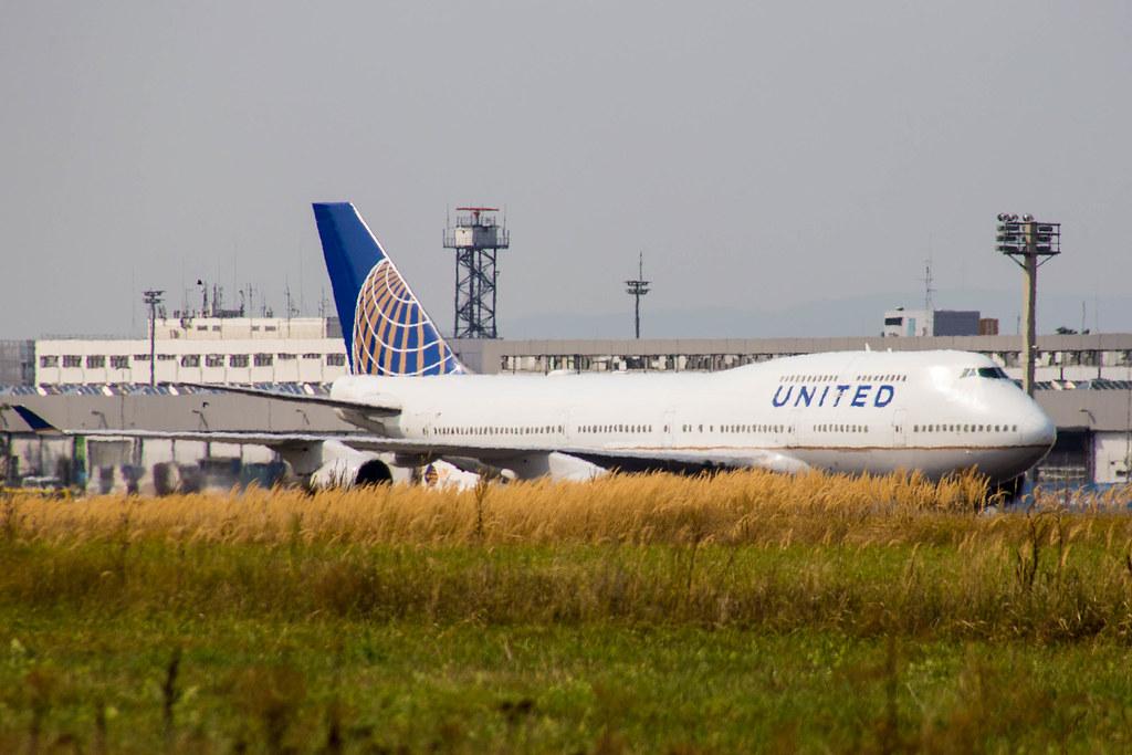 Frankfurt Airport: United Airlines (UA / UAL) | Boeing 747-422 B744 | N180UA | MSN 25224