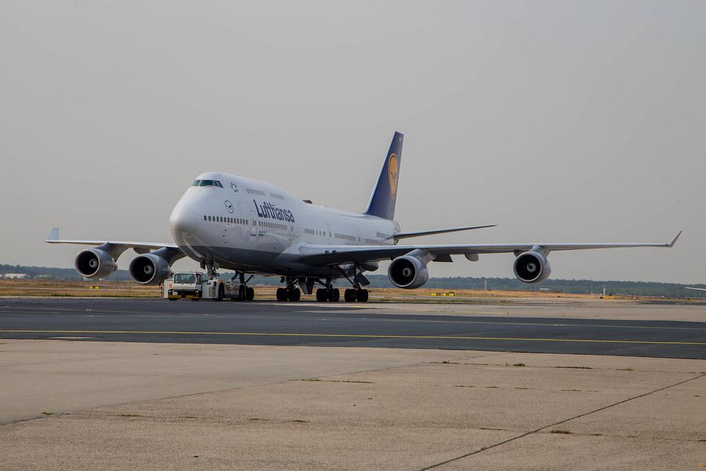 Spottertour am FRA: Lufthansa Boing 747