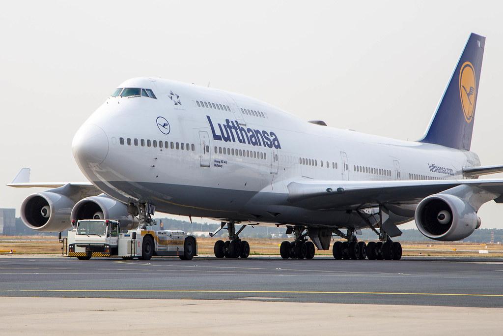Spottertour am FRA: Lufthansa Boing 747