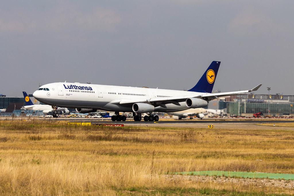 Spottertour am FRA: Lufthansa Airbus A340-313 