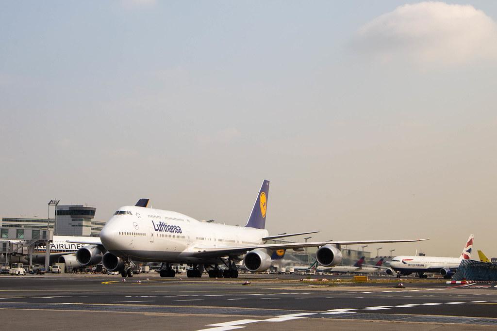 Spottertour am FRA: Lufthansa Boing 747