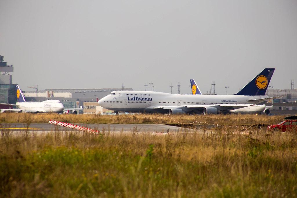 Spottertour am FRA: Lufthansa Boing 747