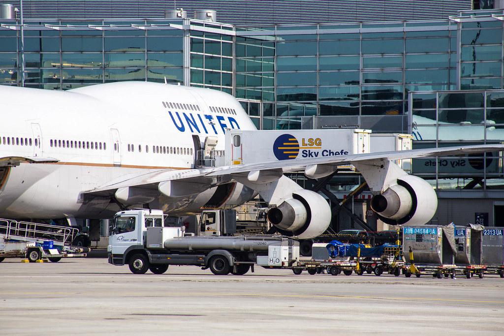 Spottertour am FRA: United Airlines