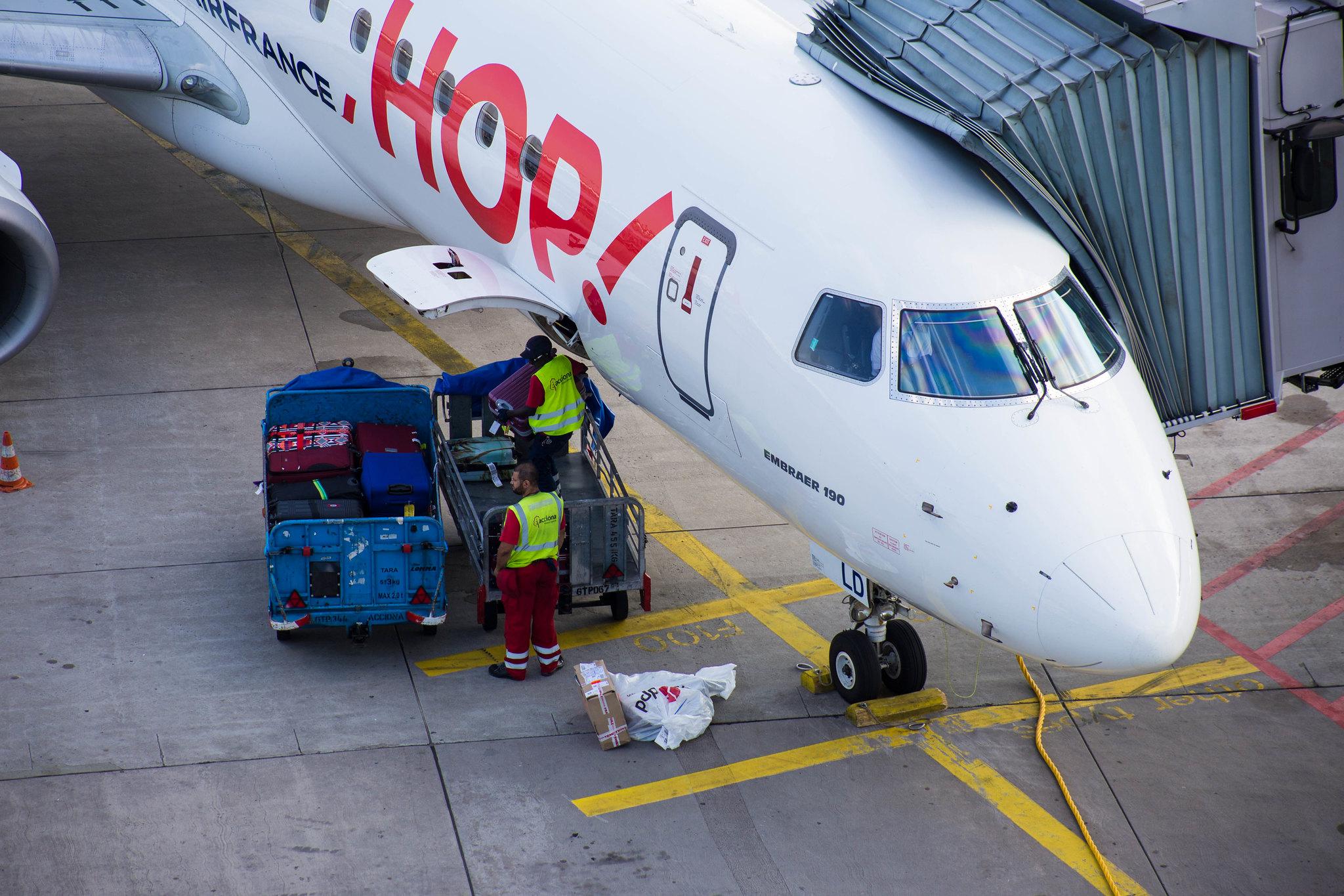 Frankfurt Airport: Air France (AF / AFR) | Operator: Air France Hop |  Embraer E190LR E190 | F-HBLD | MSN 19000113