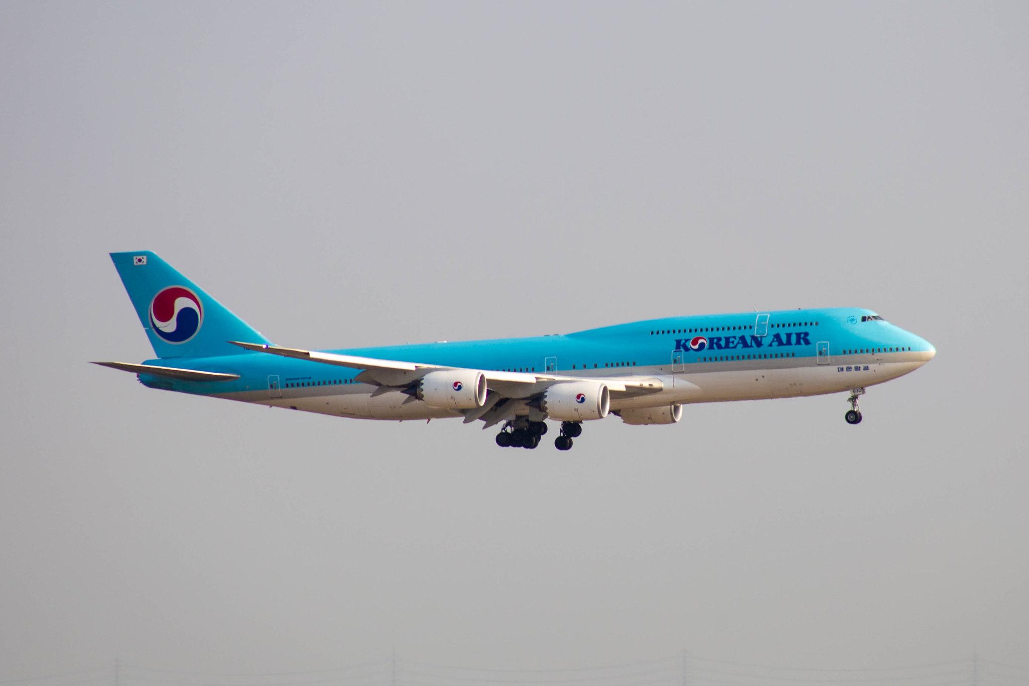 Frankfurt Airport: Korean Air (KE / KAL) |  Boeing 747-8B5 B748 | HL7632 | MSN 40907